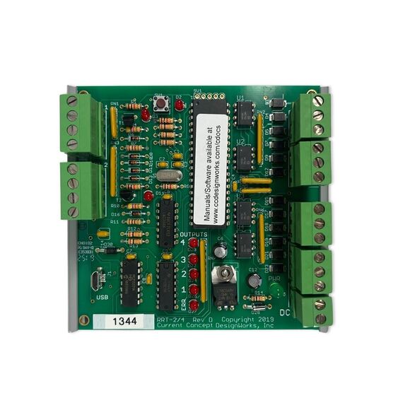 ReaderRouter™ RRT-2/4 4-Port Full Kit Access Control Card Reader Hub Router - Picture 1 of 3